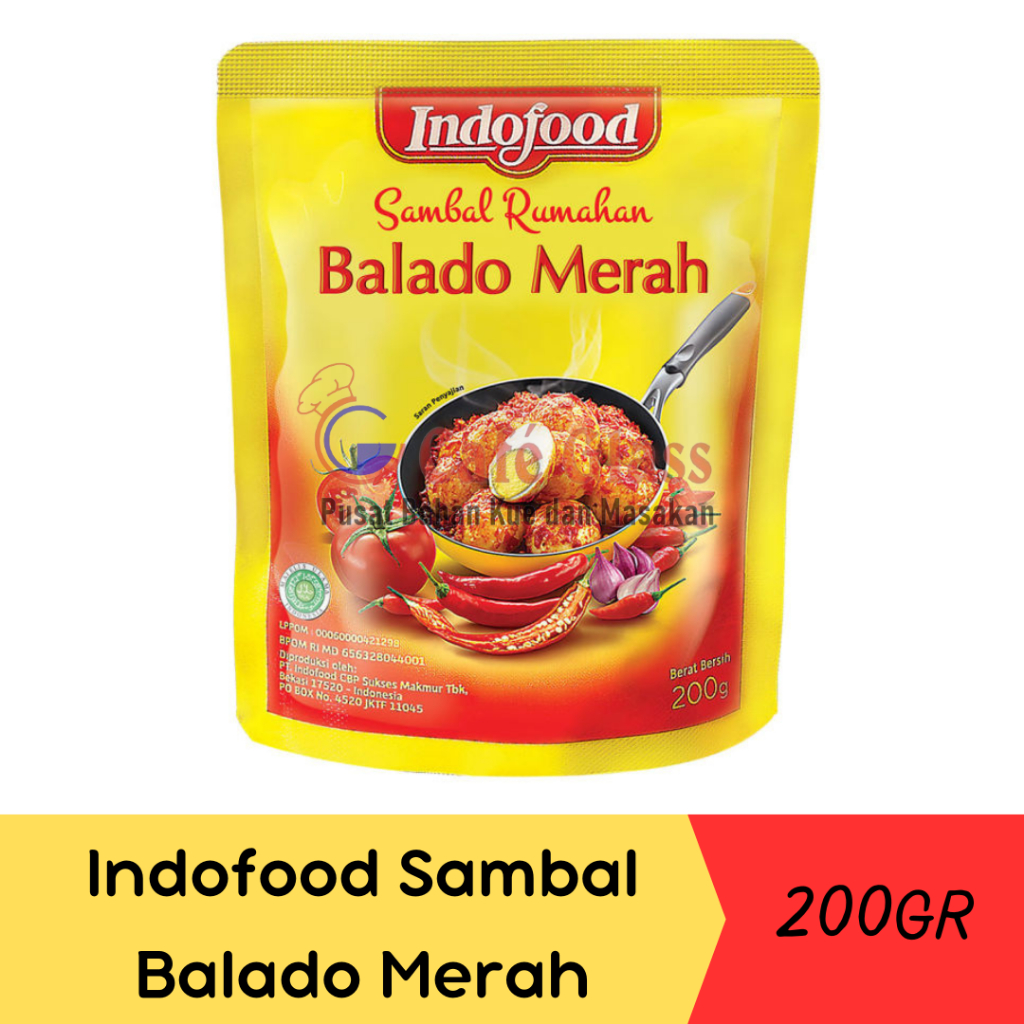 

Indofood Sambal Rumahan Balado Merah-200GR