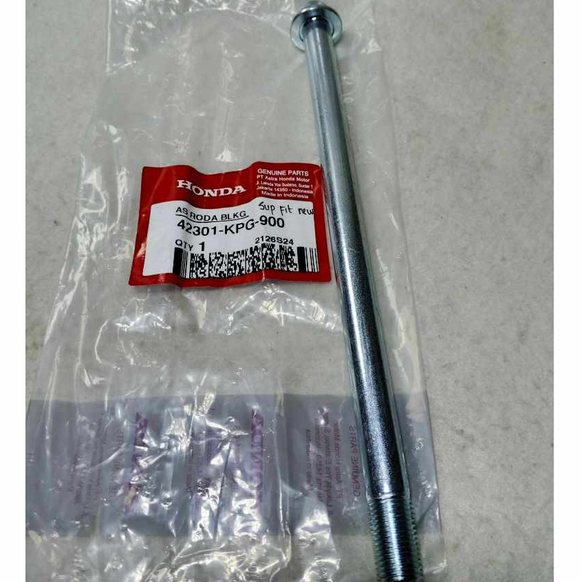 42301KPG900 AS RODA BELAKANG SUPRA FIT NEW ORIGINAL 100% HONDA