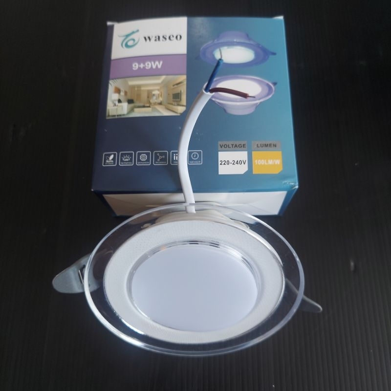 Lampu Downlight Led 3 Warna Waseo