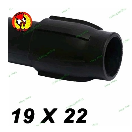 Konektor Tiang Tenda Awning Teleskopik 22 mm x19 mm penyambug tiang tenda