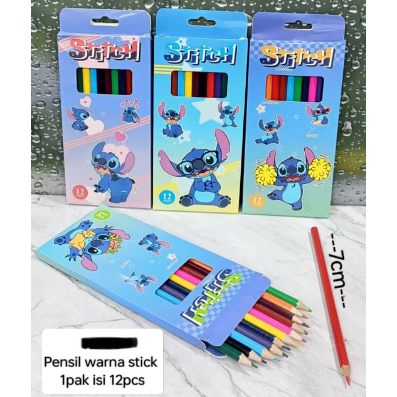 

pensil warna karakter stitch dan baby there