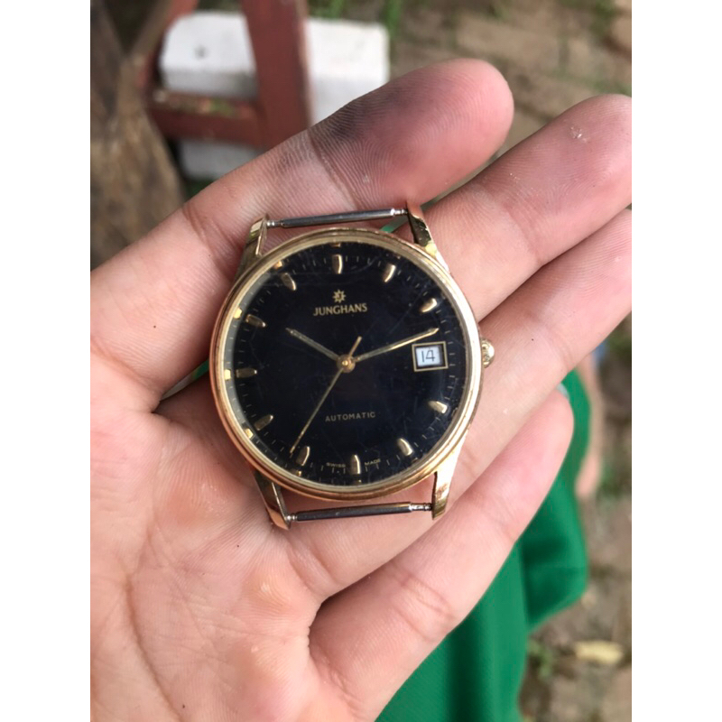 JAM TANGAN JUNGHANS GOLD ANTIK