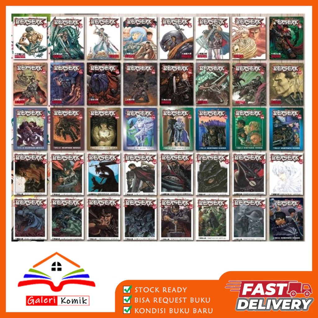 Komik Berserk (42 book series)