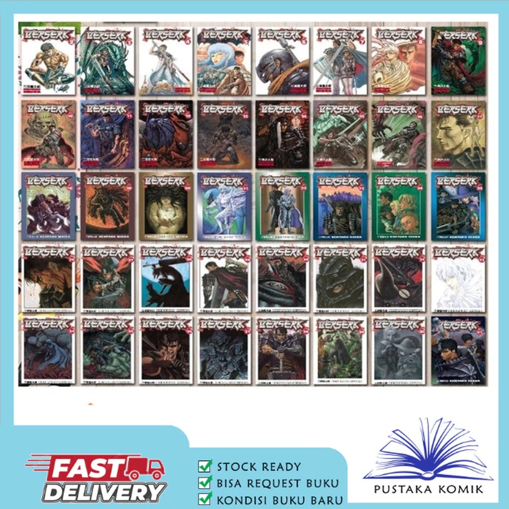Komik Berserk (42 book series)