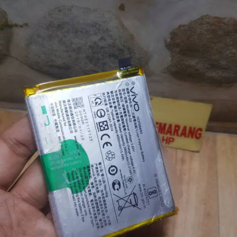 batre Vivo v15 original copotan