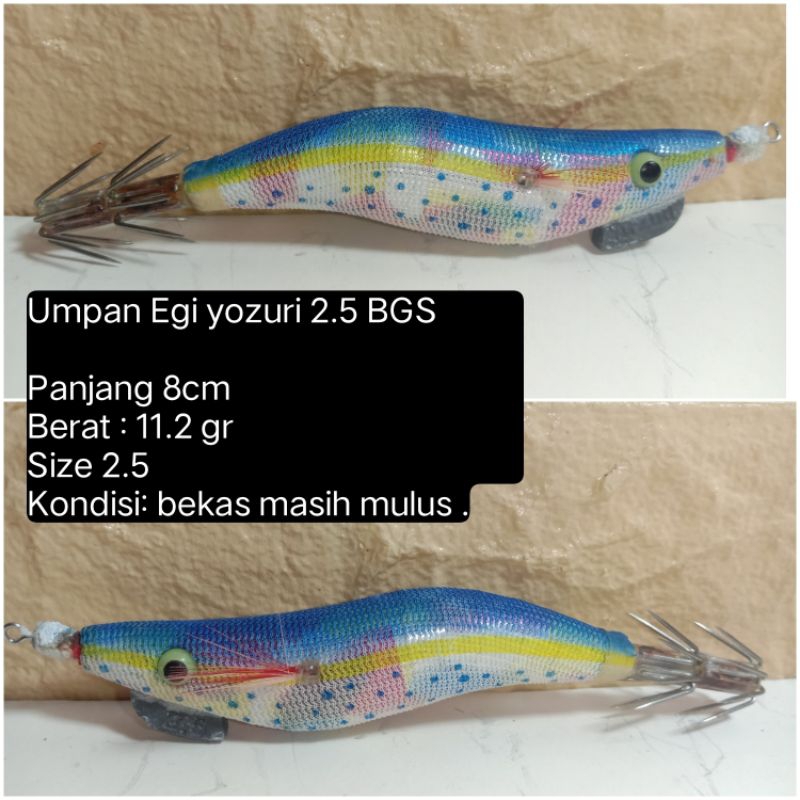 Umpan Egi yozuri 2.5 BGS