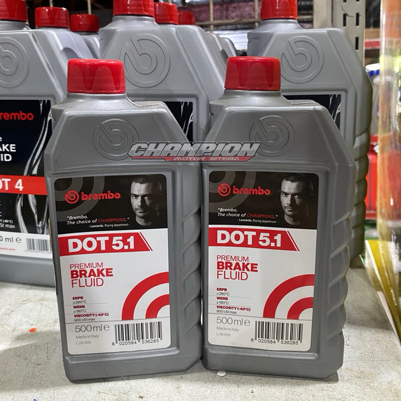 MINYAK REM BREMBO DOT 5.1 ORIGINAL UNTUK MOTOR DAN MOBIL