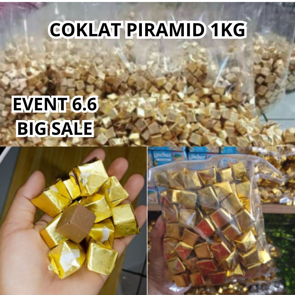 

PIRAMID COKLAT 1KG BAHAN MIX SQ MIX/COKLAT KILOAN COKELAT KILOAN | COKLAT PIRAMID MINI | LEBURAN SILVERQUEEN