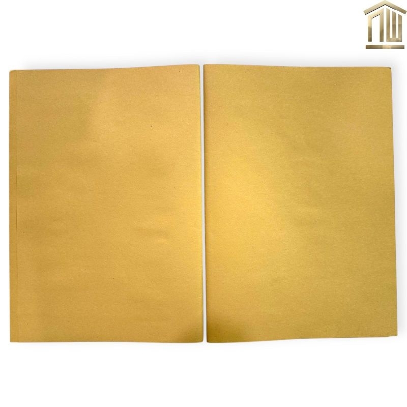 

Sampul Buku Tulis Coklat Polos (Pak)