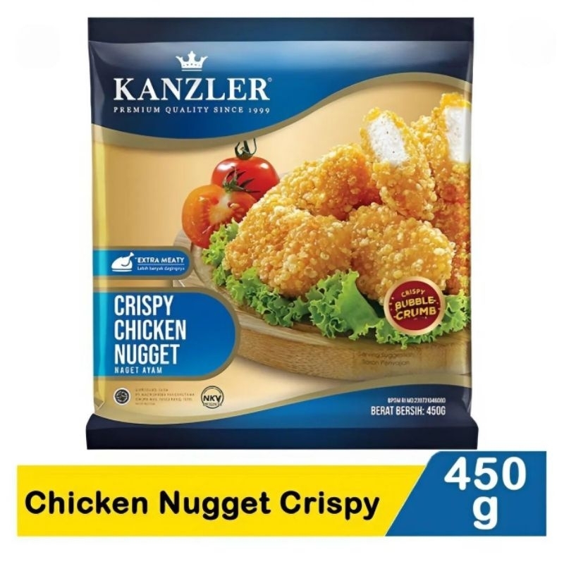 

Kanzler Chicken Nugget Crispy 450G