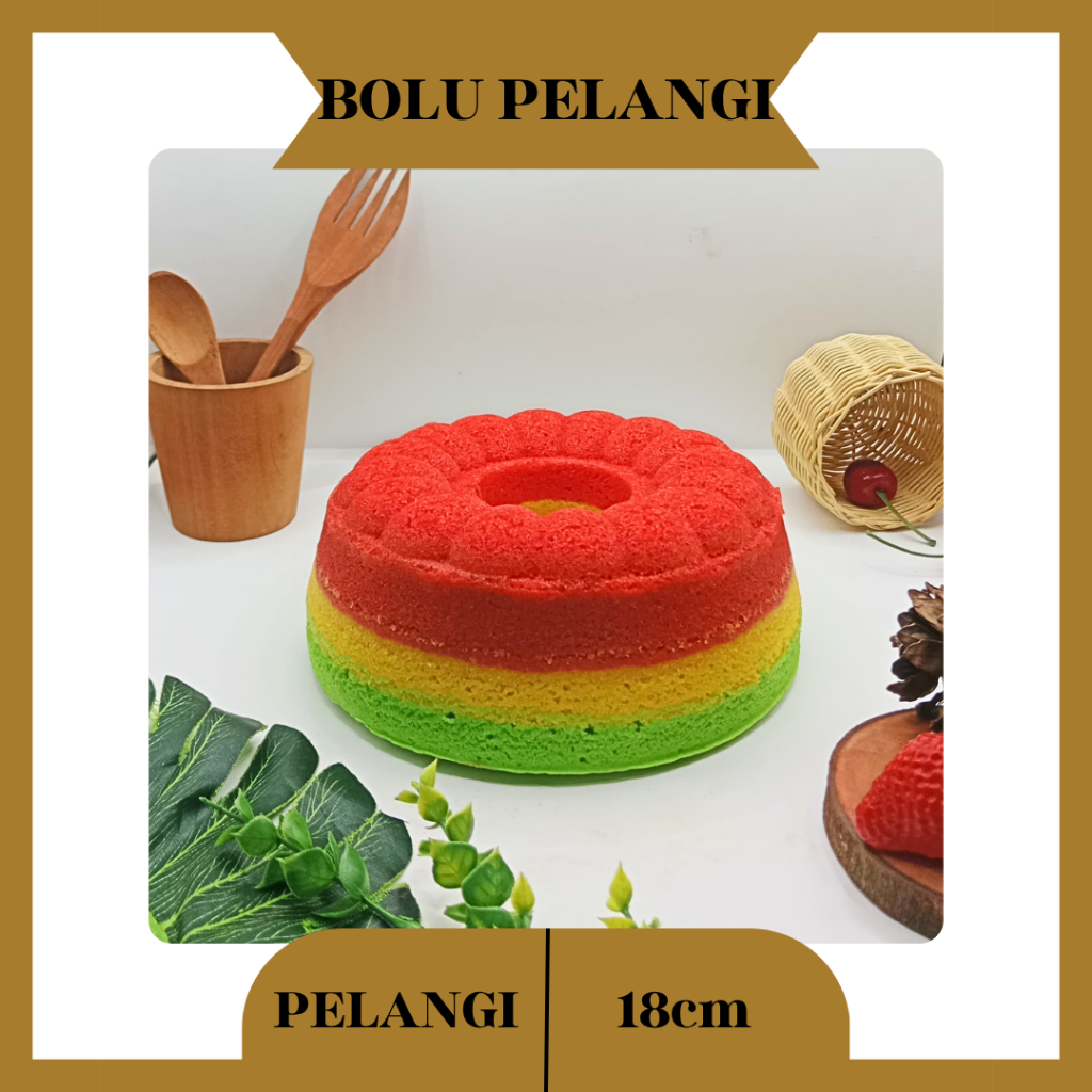 

Rainbow Cake / Bolu Kukus / Kue Bolu Kukus Pelangi