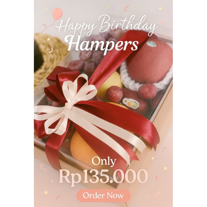 

kado ulang tahun buah parsel