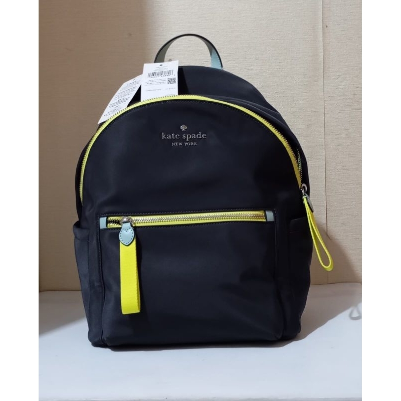 Kate spade chelsea backpack colorblock blaze blue