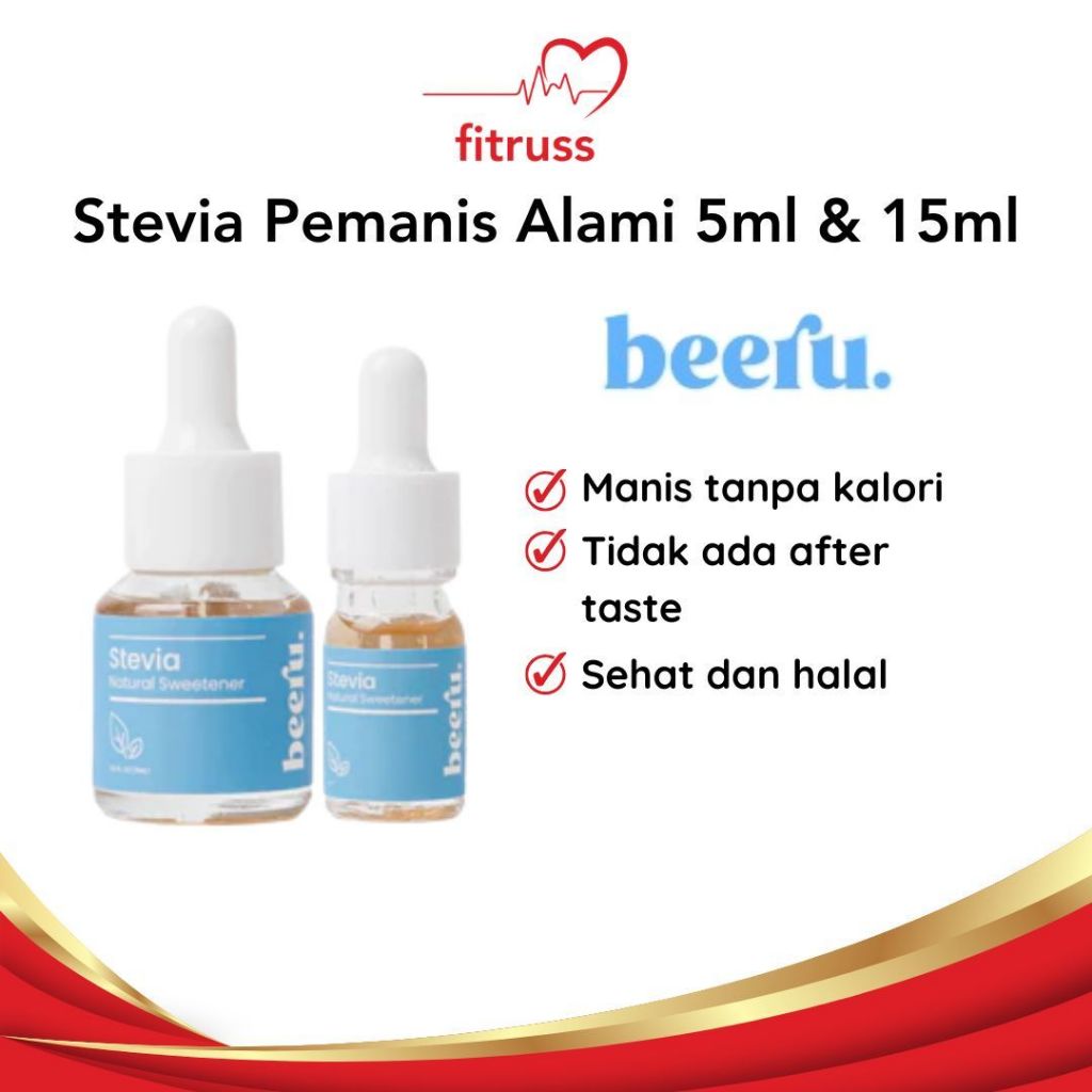 

BEERU Stevia Cair Tetes Pemanis Alami Bundling
