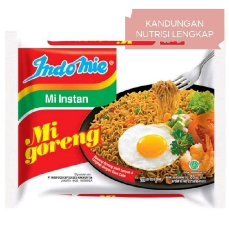 

Indomie Goreng 85gr Mie Goreng Gurih