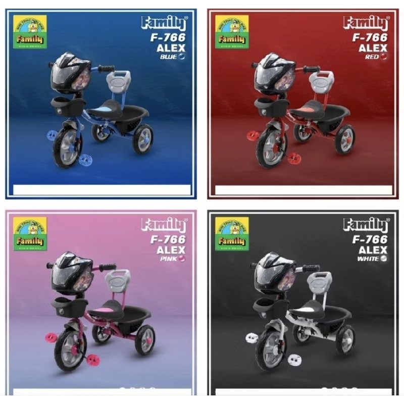 sepeda roda3 family alex