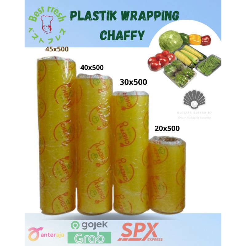 Bestfresh/Plastik wrapping roll cheffy 30 cm /Pembungkus makanan/Plastik Wrapping sayur
