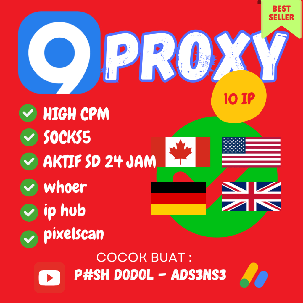 9PROXY PREMIUM RESIDENSIAL PROXY 10 IP