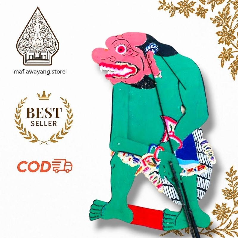 Wayang Kulit Asli Buto Punuk Standar