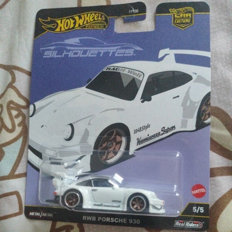 Rwb porsche 930 hotwheels premium silhouette