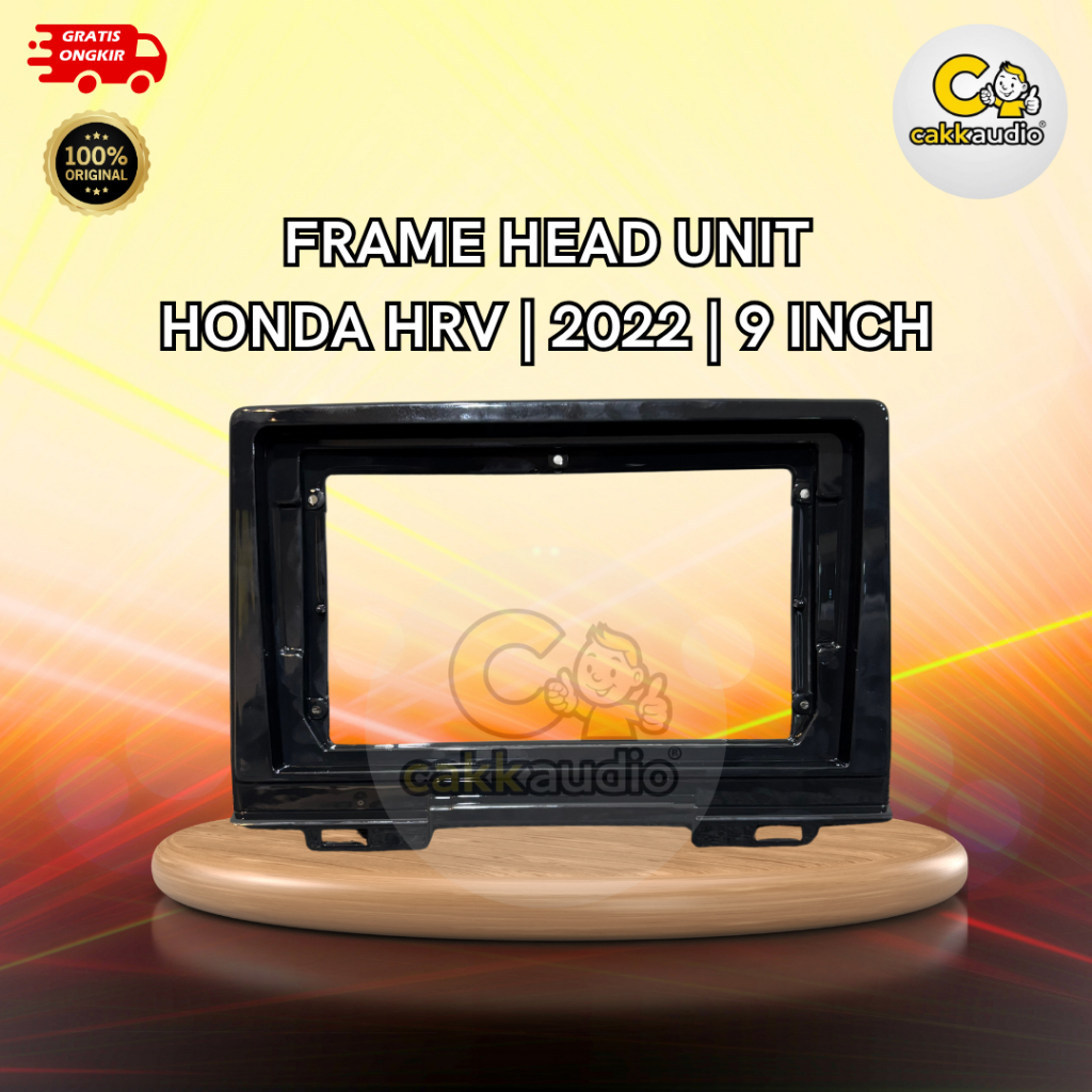 Frame Head Unit Android Mobil Honda HRV | 2022 | 9 Inch
