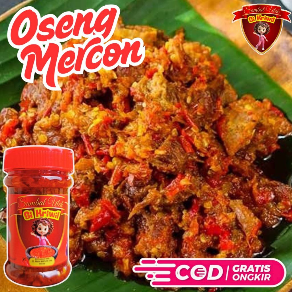 

Oseng Mercon Daging Sapi Pedas Gila Si Kriwil – Lauk Siap Makan