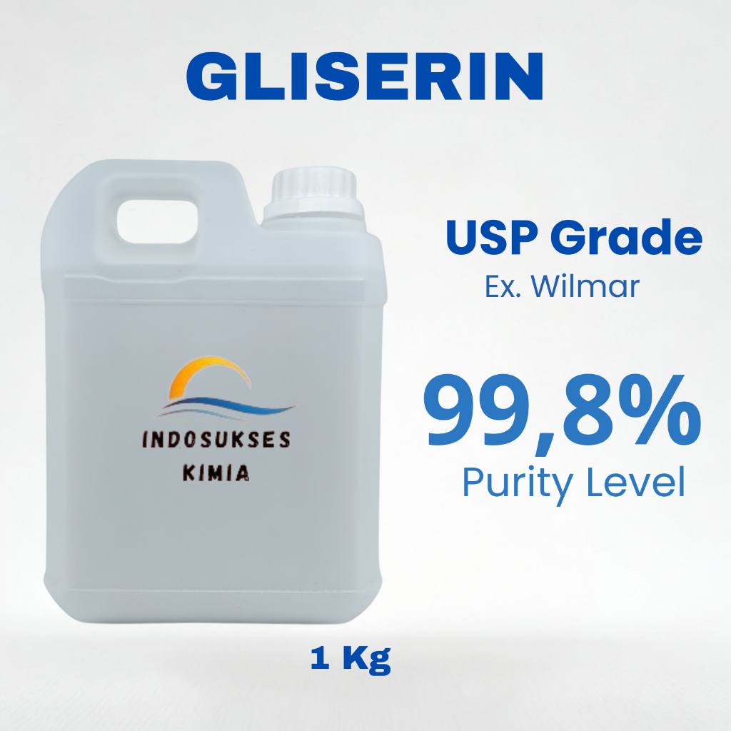 Gliserin  Ex Wilmar / Vegetable Gliserin USP Grade 1 Kg
