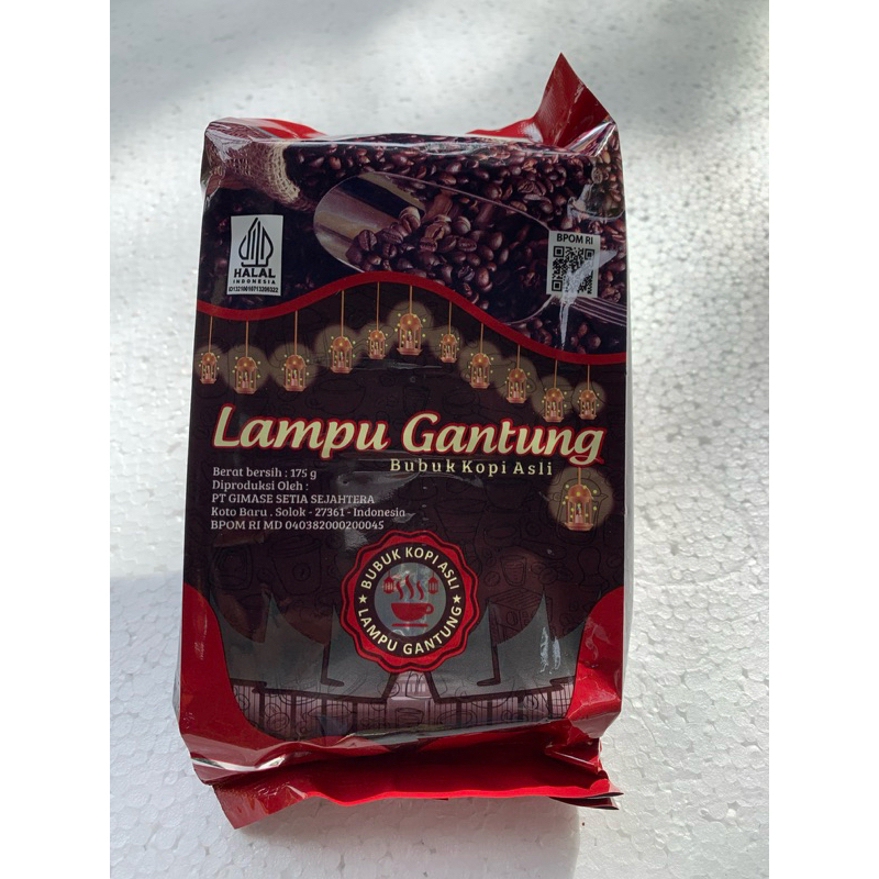 

Kopi Bubuk Lampu Gantung 175 gram Solok - SUMBAR