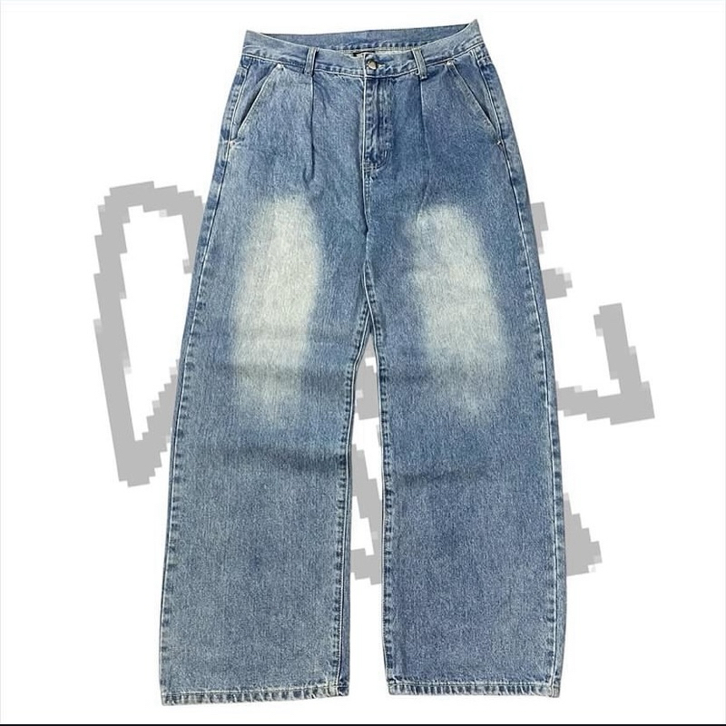Trillion Baggy blue washed jeans