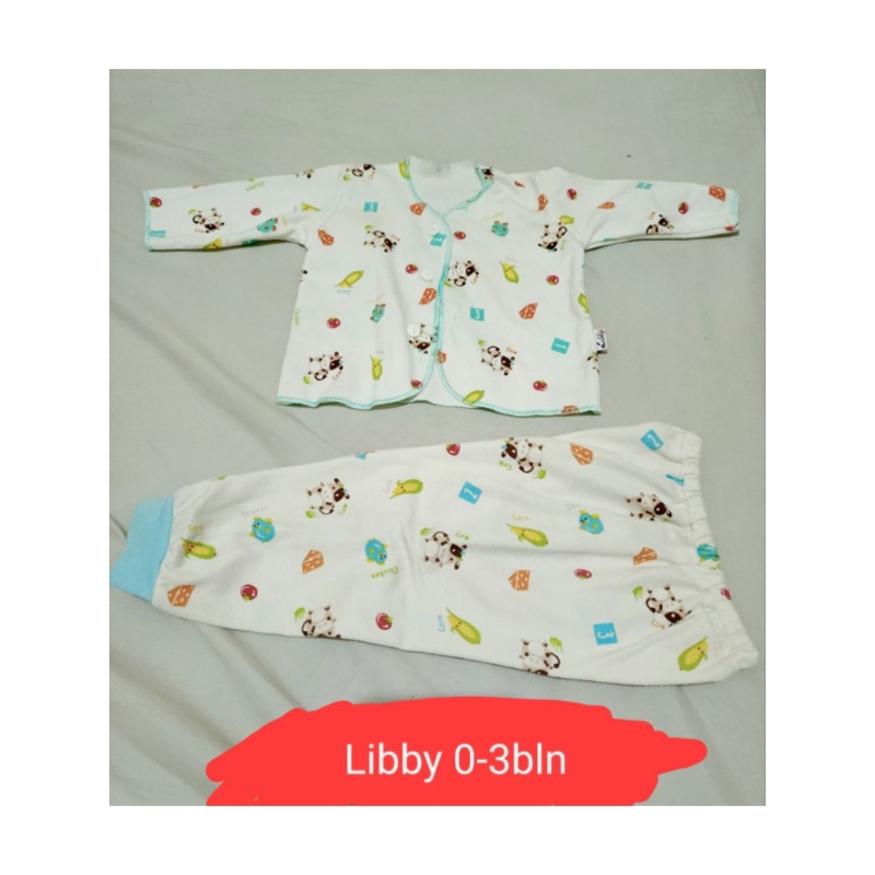 preloved baju bayi 0 sd 3bln merk libby valvet fluffy