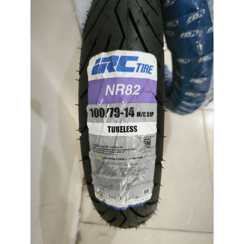 BAN BELAKANG FINO, GEAR, SOUL GT, MIO M3 100/70-14 IRC TUBELESS