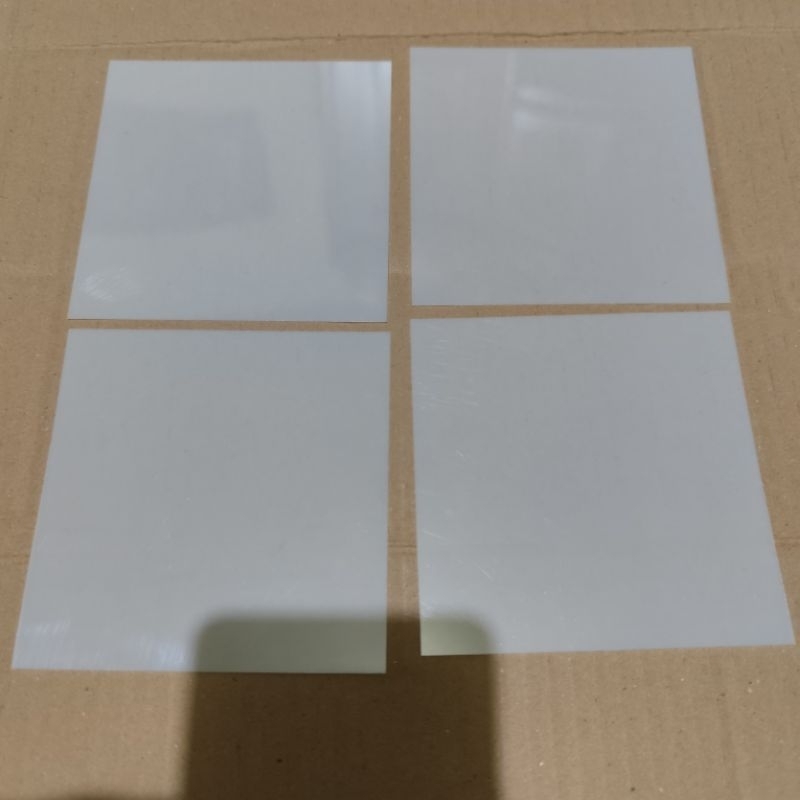 mika putih susu mika bias pembias perata cahaya speedometer universal ukuran 10 x 10 cm