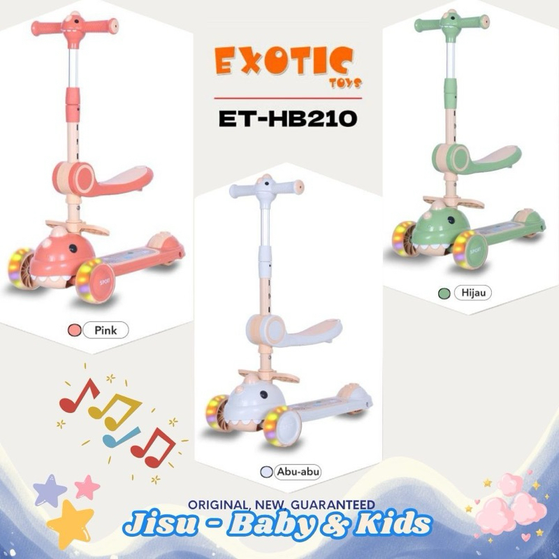 EXOTIC SCOOTER HB-210 Scooter Anak