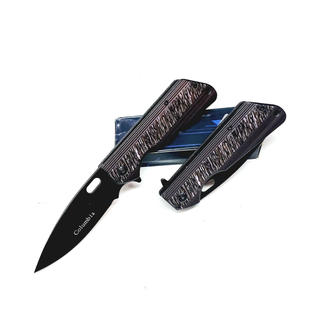 Pisau Survival Columbia P1218 Camping Bushcraft Outdoor