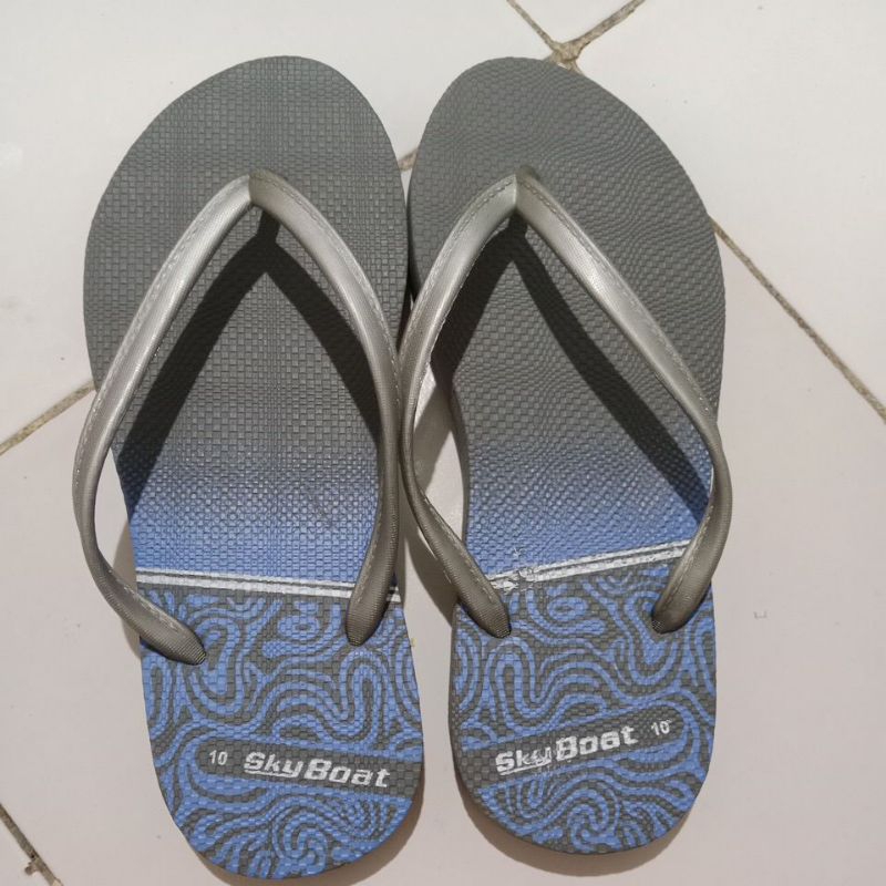 sandal jepit sky Boat