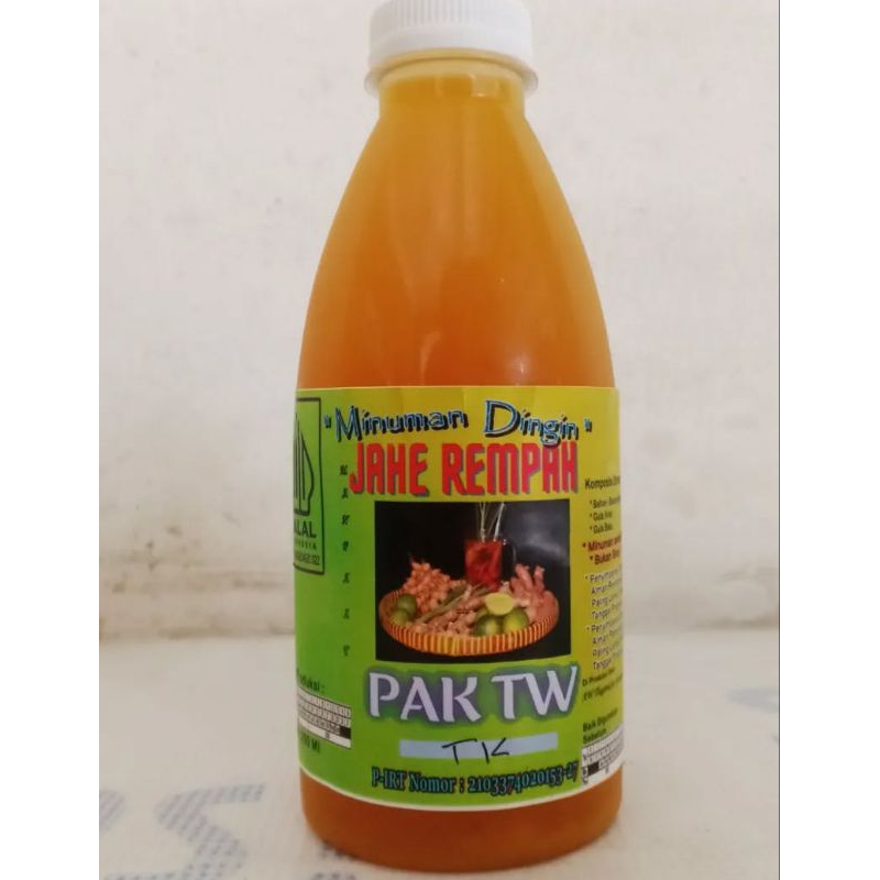 

Minuman dingin jahe rempah