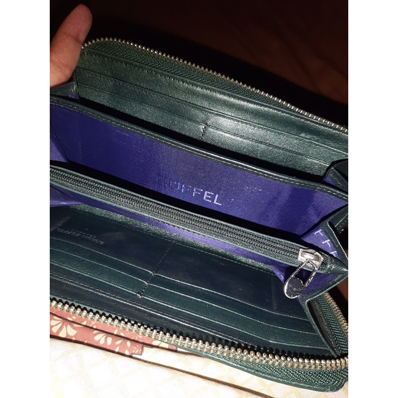 preloved dompet braun buffel