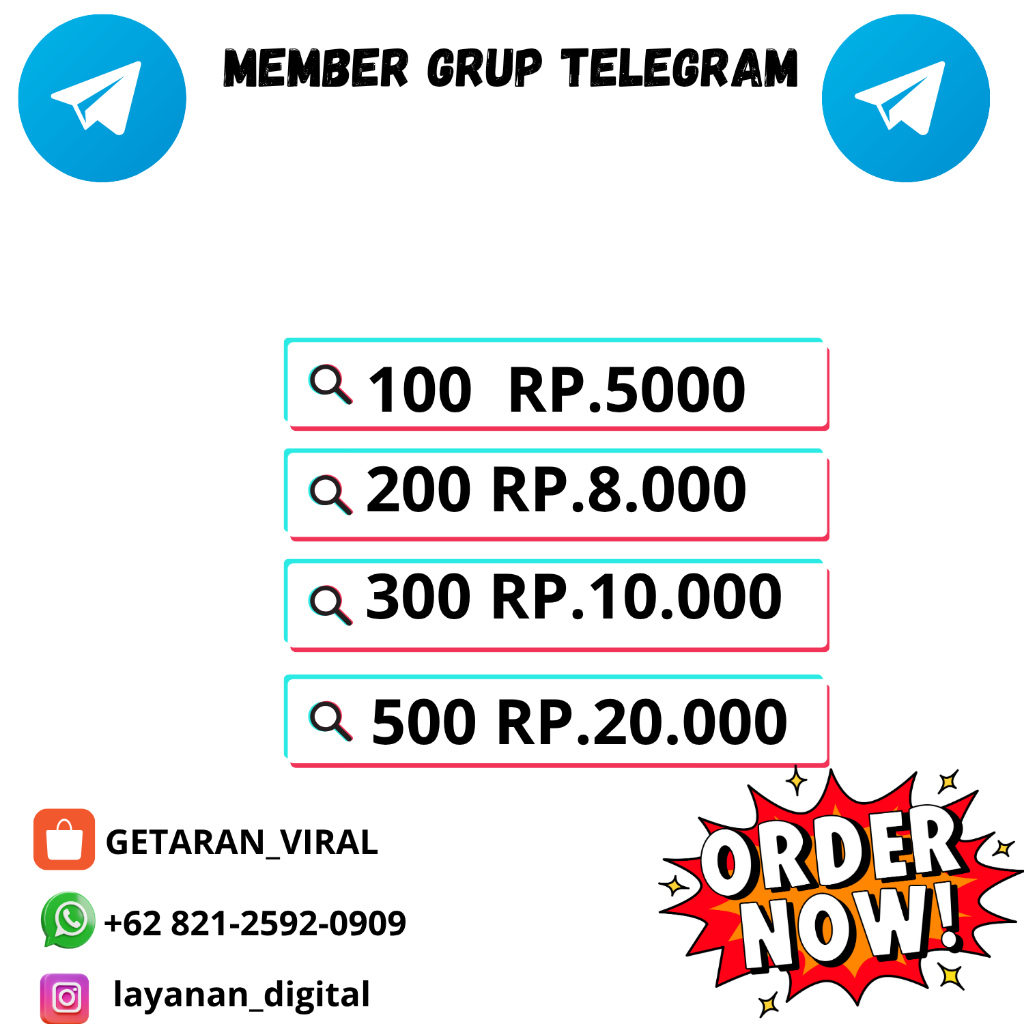 MEMBER GRUP TELEGRAM MURAHHH