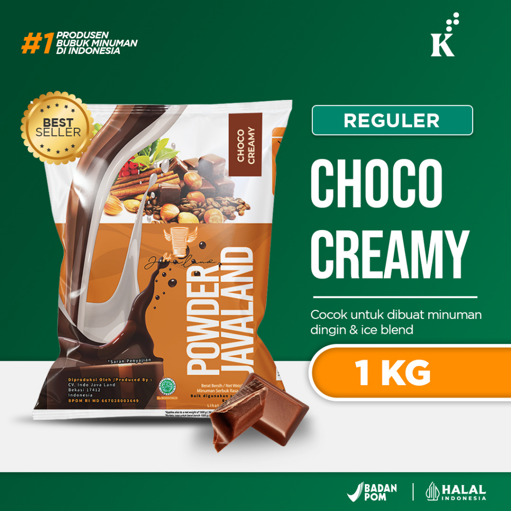 

Bubuk Minuman Creamy Chocolate Bubble Powder Drink Javaland