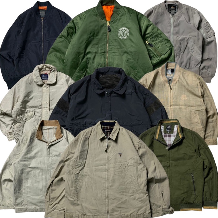 KODE Y3E JAKET VINTAGE  JAKET CASUAL  JAKET BOMBER  JAKET SECOND