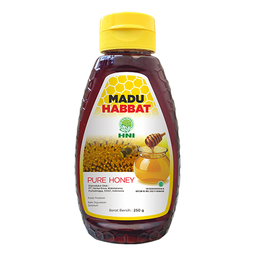 

[COD] Madu Habbat HNI isi 250 ml 100% madu murni tanpa campuran