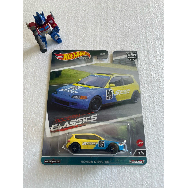 Hot wheels Honda Civic EG SPOON Premium , hotwheels ,hw jdm