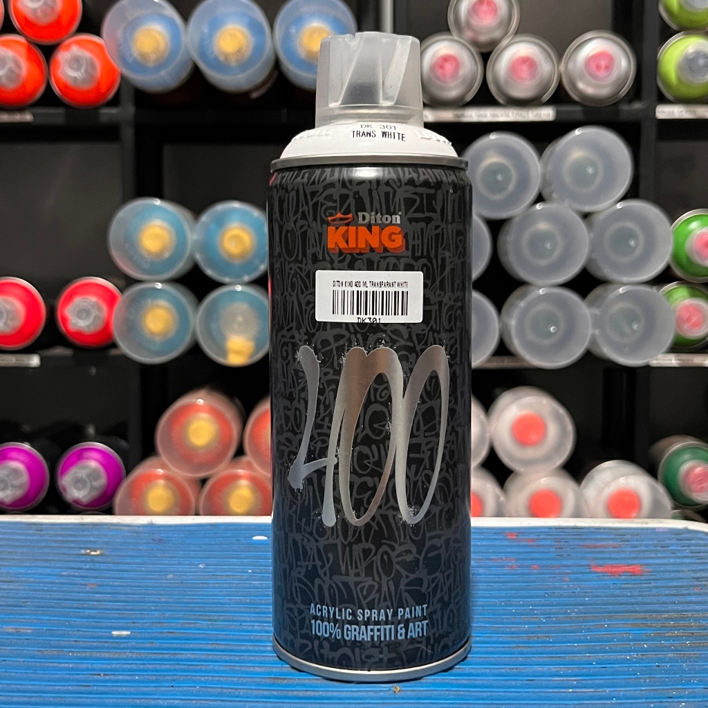 

Transparant White - Diton King 400 ml - Spray Paint