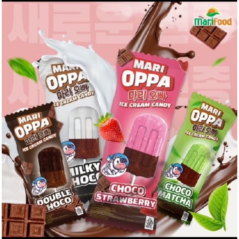 

MARI OPPA milky candy RANDOM varian rasa