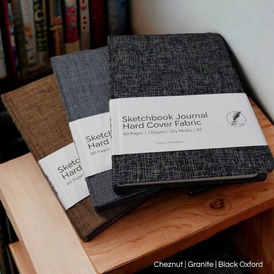 

KODE Y58C Sketchbook Hard Cover Kulit Oscar dan Fabric Jurnal A5 25gsm 8 Halaman