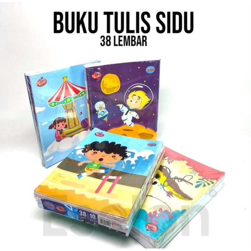 

Buku Tulis SIDU 38Lembar 1Pack