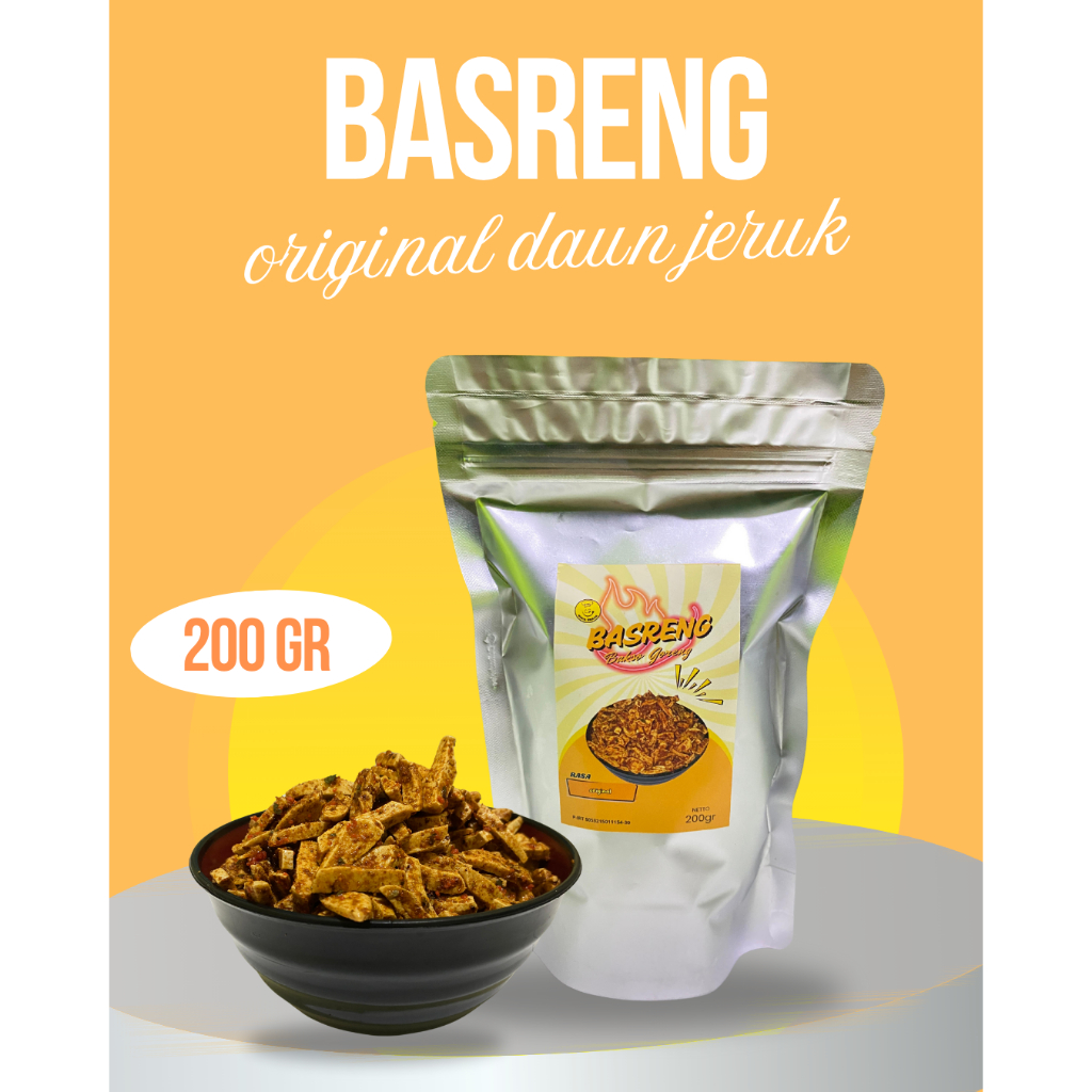 

BASRENG ORIGINAL DAUN JERUK 200 gram