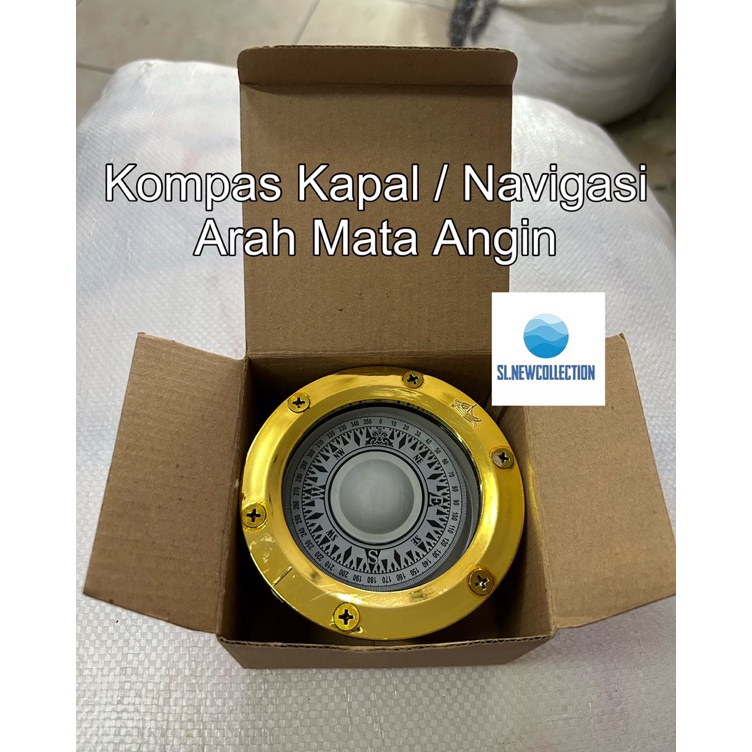 KODE P8Z Kompas Kapal Laut  Kompas Nelayan 3 Inch 4 Inch  Kompas Nakoda Kapal Murah