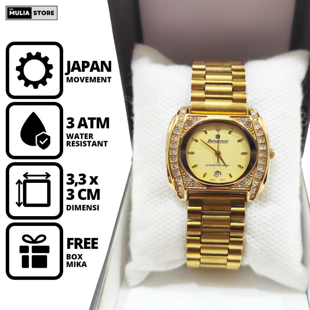 BENDERSON Jam Tangan Wanita Benderson J20 0838 L Analog