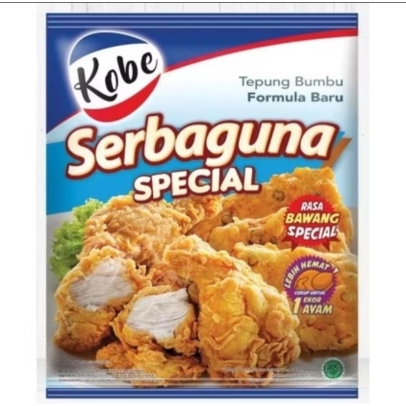 

KOBE Tepung bumbu SERBAGUNA SPECIAL 210gr